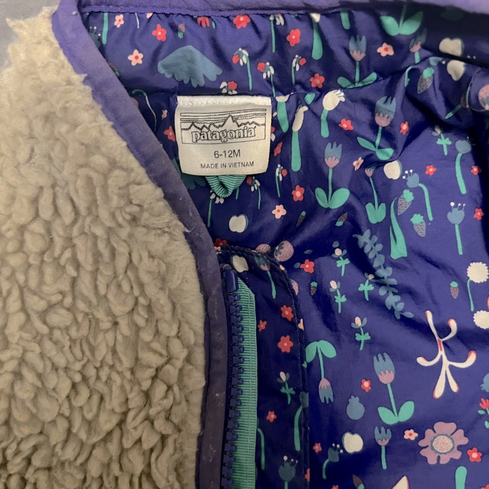 Baby Patagonia Jacket!! Wind breaker lining
